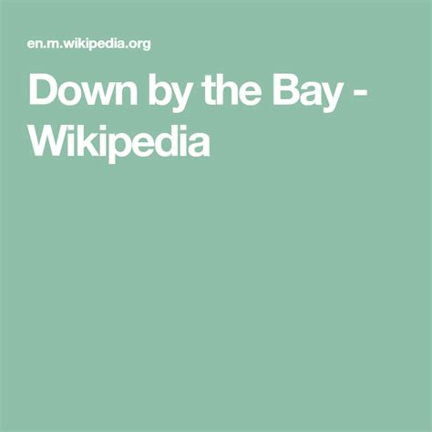 the bay wikipedia